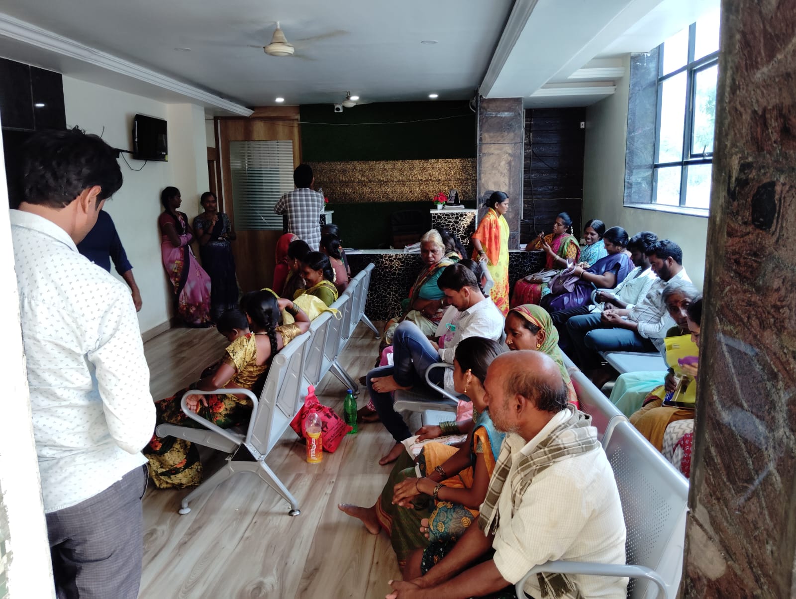 Hospital Reception Area